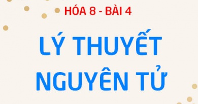 Nguyên tử, hạt nhân nguyên tử là gì? cấu tạo của hạt nhân nguyên tử và lớp electron - Hóa 8 bài 4